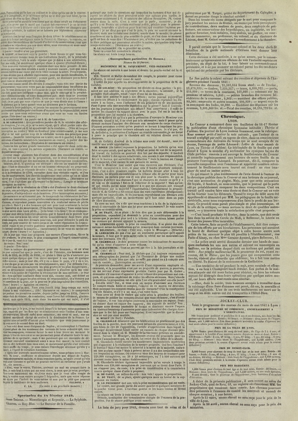 
						Affichage en mode lecture de la page
					