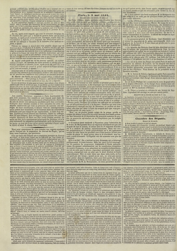 
						Affichage en mode lecture de la page
					