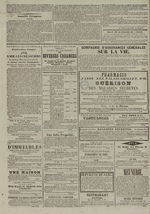 Le Censeur : journal de Lyon, politique, industriel et littéraire, N°2560, pp. 4