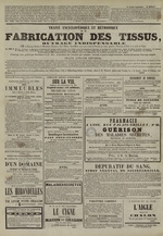 Le Censeur : journal de Lyon, politique, industriel et littéraire, N°2658, pp. 4