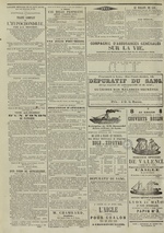 Le Censeur : journal de Lyon, politique, industriel et littéraire, N°2896, pp. 4