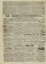 Le Censeur : journal de Lyon, politique, industriel et littéraire, N°2967, pp. 4