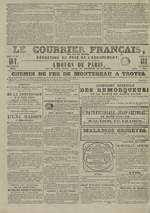 Le Censeur : journal de Lyon, politique, industriel et littéraire, N°3201, pp. 4