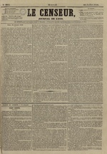 Le Censeur : journal de Lyon, politique, industriel et littéraire, N°3615