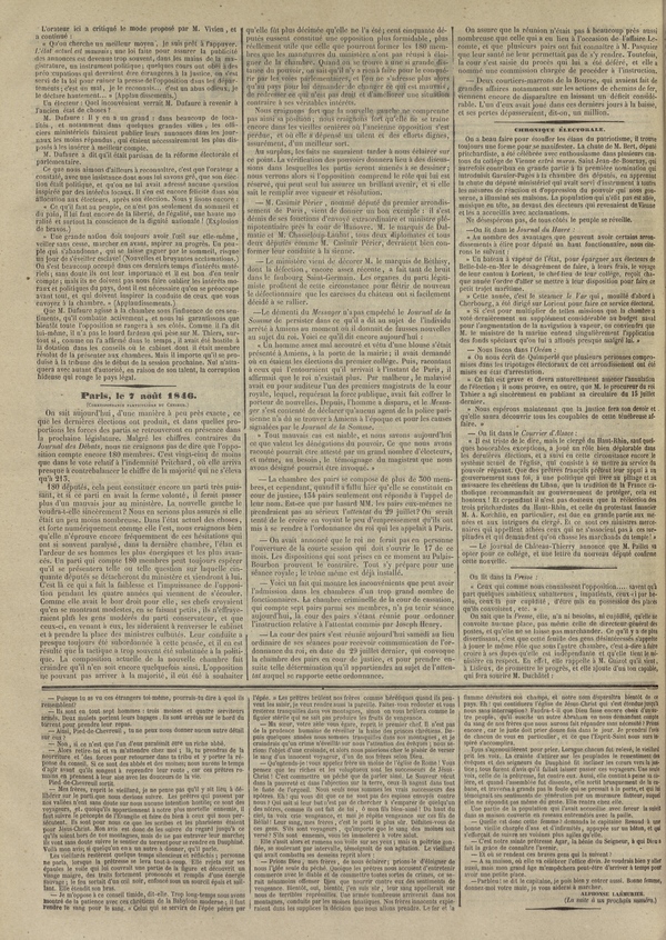 
						Affichage en mode lecture de la page
					