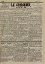 Le Censeur : journal de Lyon, politique, industriel et littéraire, N°3628