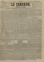 Le Censeur : journal de Lyon, politique, industriel et littéraire, N°3633