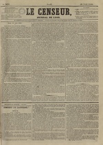 Le Censeur : journal de Lyon, politique, industriel et littéraire, N°3634