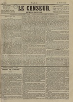 Le Censeur : journal de Lyon, politique, industriel et littéraire, N°3635