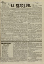 Le Censeur : journal de Lyon, politique, industriel et littéraire, N°3654