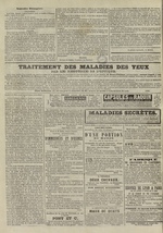 Le Censeur : journal de Lyon, politique, industriel et littéraire, N°3684, pp. 4