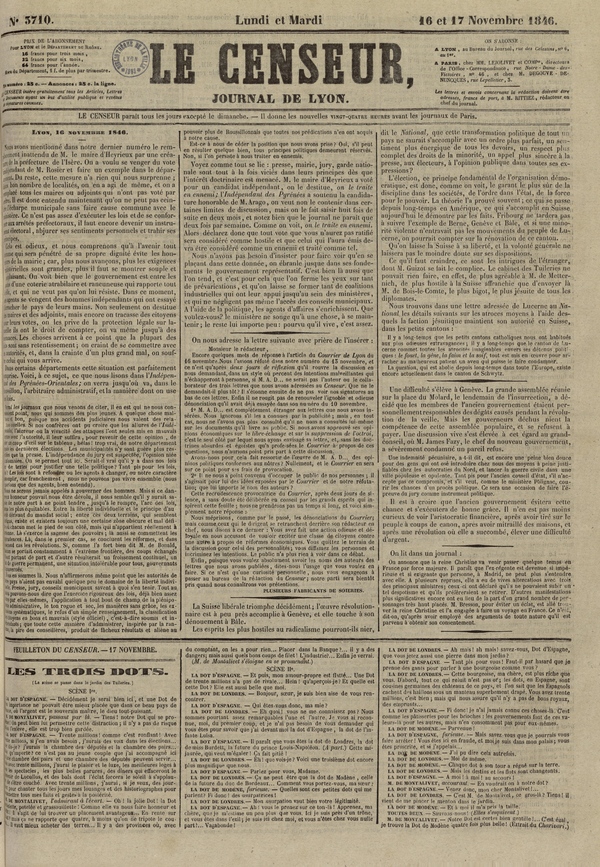 
						Affichage en mode lecture de la page
					