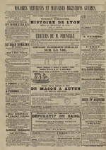 Le Censeur : journal de Lyon, politique, industriel et littéraire, N°3715, pp. 4