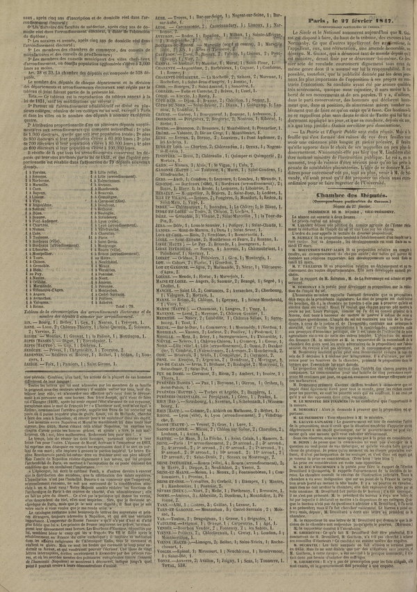 
						Affichage en mode lecture de la page
					