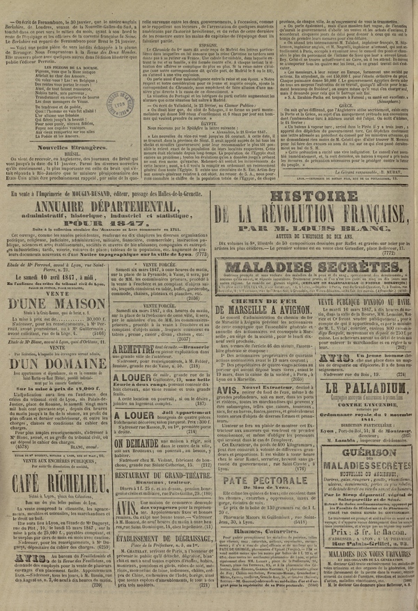 
						Affichage en mode lecture de la page
					