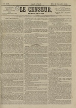 Le Censeur : journal de Lyon, politique, industriel et littéraire, N°4049