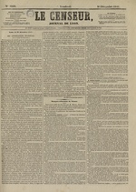 Le Censeur : journal de Lyon, politique, industriel et littéraire, N°4052