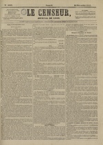 Le Censeur : journal de Lyon, politique, industriel et littéraire, N°4053