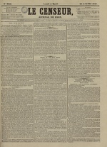 Le Censeur : journal de Lyon, politique, industriel et littéraire, N°8640