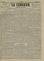 Le Censeur : journal de Lyon, politique, industriel et littéraire, N°8642