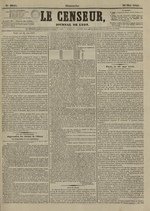 Le Censeur : journal de Lyon, politique, industriel et littéraire, N°8644