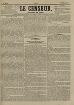 Le Censeur : journal de Lyon, politique, industriel et littéraire, N°8645