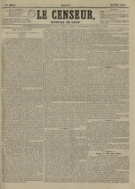 Le Censeur : journal de Lyon, politique, industriel et littéraire, N°8643