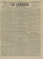 Le Censeur : journal de Lyon, politique, industriel et littéraire, N°4069