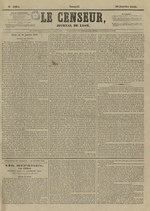 Le Censeur : journal de Lyon, politique, industriel et littéraire, N°4082
