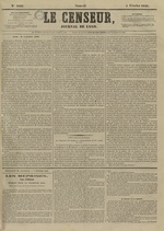 Le Censeur : journal de Lyon, politique, industriel et littéraire, N°4088