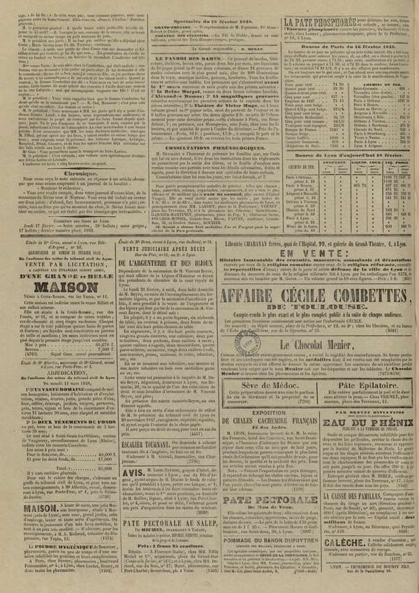 
						Affichage en mode lecture de la page
					