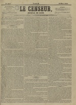 Le Censeur : journal de Lyon, politique, industriel et littéraire, N°4119
