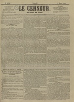 Le Censeur : journal de Lyon, politique, industriel et littéraire, N°4120