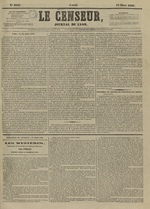 Le Censeur : journal de Lyon, politique, industriel et littéraire, N°4122