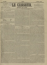 Le Censeur : journal de Lyon, politique, industriel et littéraire, N°4123