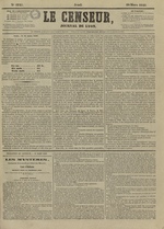 Le Censeur : journal de Lyon, politique, industriel et littéraire, N°4125