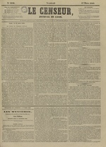 Le Censeur : journal de Lyon, politique, industriel et littéraire, N°4126