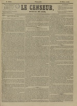 Le Censeur : journal de Lyon, politique, industriel et littéraire, N°4128