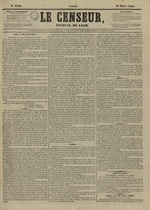 Le Censeur : journal de Lyon, politique, industriel et littéraire, N°4136