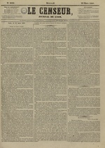 Le Censeur : journal de Lyon, politique, industriel et littéraire, N°4138