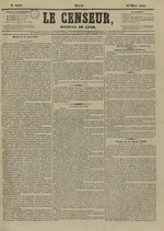 Le Censeur : journal de Lyon, politique, industriel et littéraire, N°4137