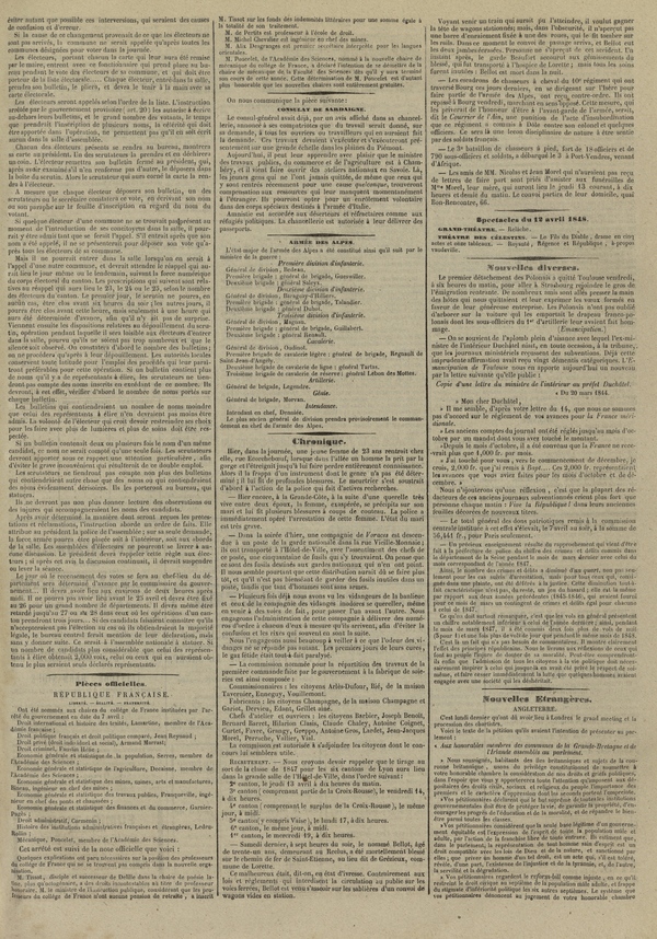 
						Affichage en mode lecture de la page
					