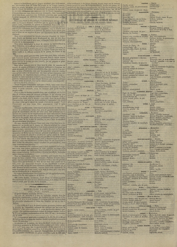 
						Affichage en mode lecture de la page
					