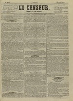 Le Censeur : journal de Lyon, politique, industriel et littéraire, N°4187