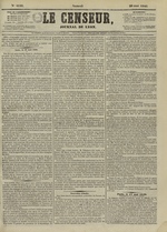 Le Censeur : journal de Lyon, politique, industriel et littéraire, N°4188