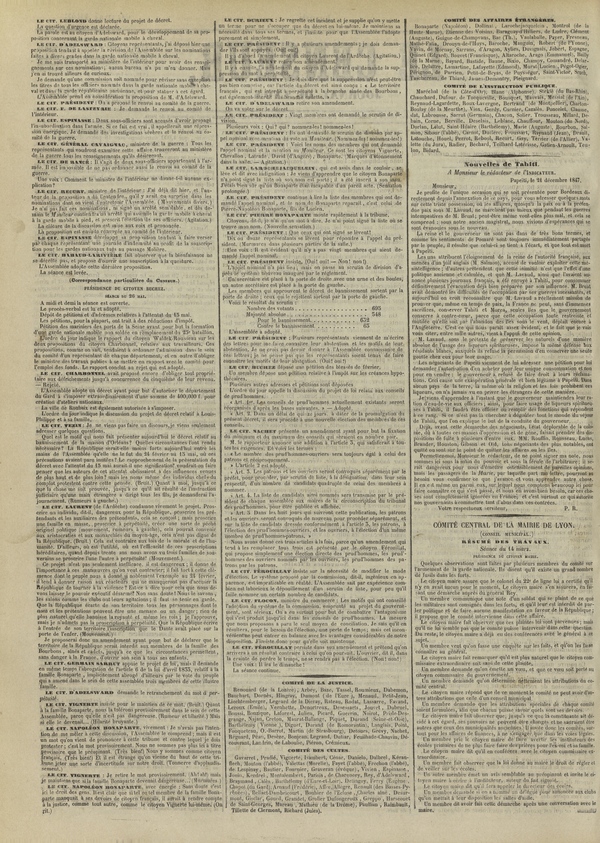 
						Affichage en mode lecture de la page
					