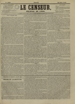 Le Censeur : journal de Lyon, politique, industriel et littéraire, N°4221