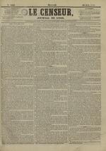 Le Censeur : journal de Lyon, politique, industriel et littéraire, N°4225