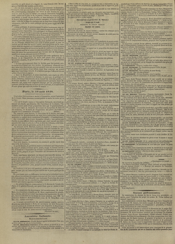 
						Affichage en mode lecture de la page
					