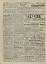 Le Censeur : journal de Lyon, politique, industriel et littéraire, N°4341, pp. 4